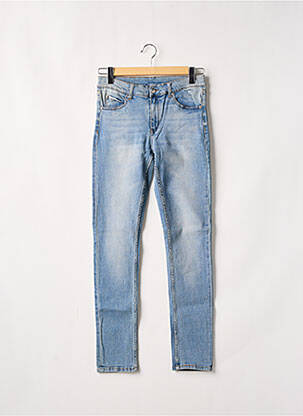 Blugi cu croială slim albastru CHEAP MONDAY femeie