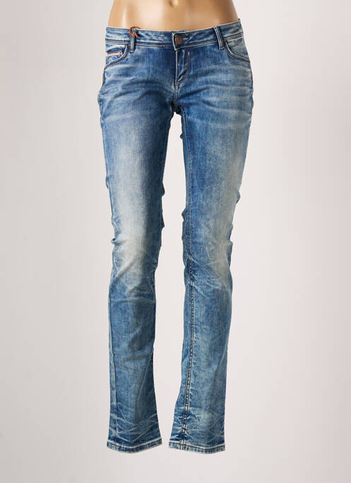 Blugi cu croială slim albastru DN.SIXTY SEVEN femeie