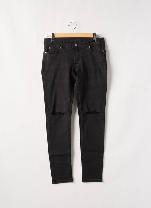 Blugi cu croială slim negru CHEAP MONDAY femeie