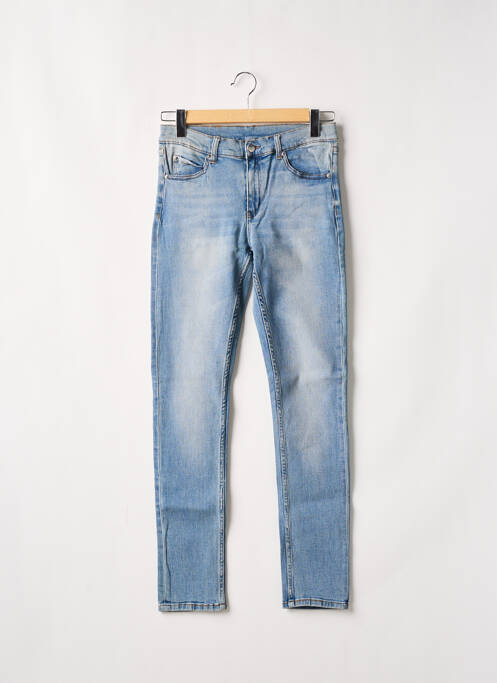 Blugi cu croială slim albastru CHEAP MONDAY femeie