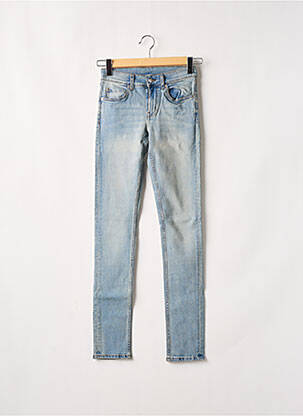 Blugi cu croială slim albastru CHEAP MONDAY femeie