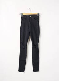 Blugi skinny talie înaltă talie înaltă negru DR DENIM femme