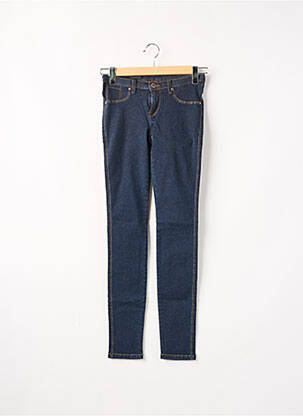 Blugi skinny țesătură brută talie joasă albastru DR DENIM femeie