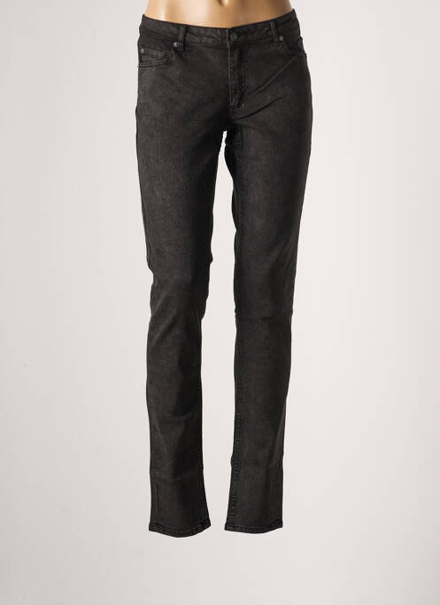 Blugi cu croială slim negru CHEAP MONDAY femeie