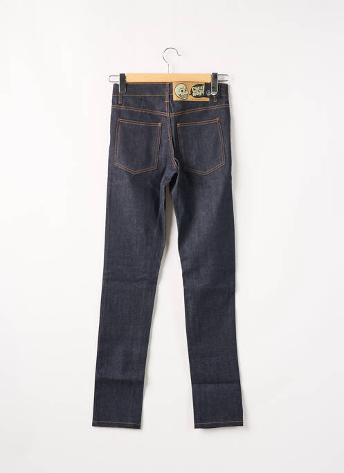 Blugi cu croială slim albastru CHEAP MONDAY femeie