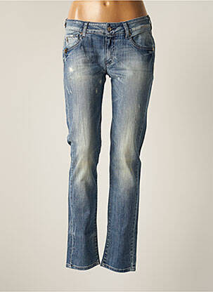 Blugi cu croială slim albastru TAKE TWO femeie