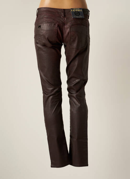 Pantalon slim roșu KAPORAL femeie