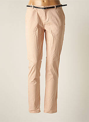 Pantalon chino roz MAISON SCOTCH femeie