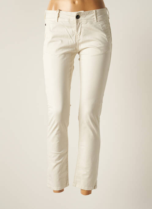 Pantalon chino alb DONOVAN femeie