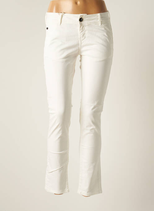 Pantalon chino alb DONOVAN femeie