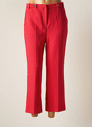 Pantalon 7/8 elasticitate mărime normală roșu GRACE & MILA femeie