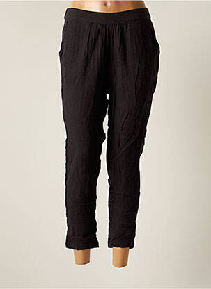 Pantalon 7/8 negru ICHI femeie
