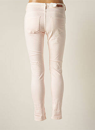 Pantalon slim țesătură poplin mărime normală roz SCOTCH & SODA femeie