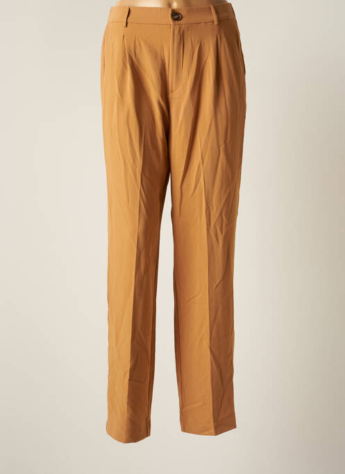 Pantalon drept bej GRACE & MILA femeie
