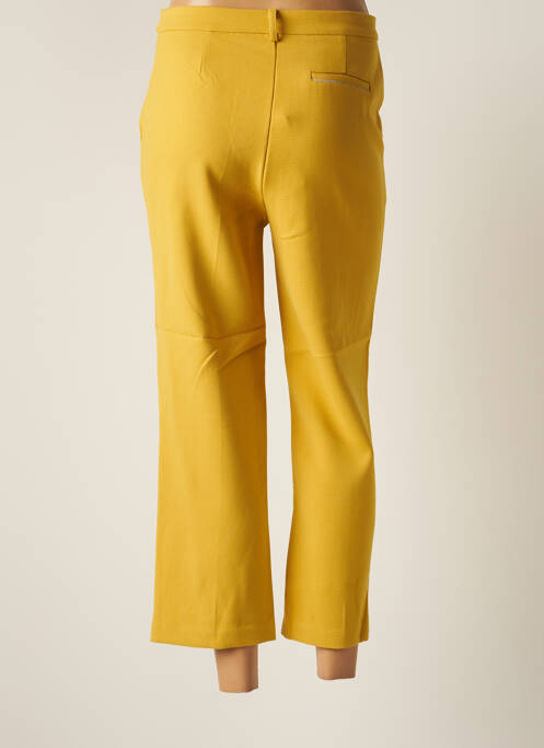 Pantalon 7/8 galben GRACE & MILA femeie