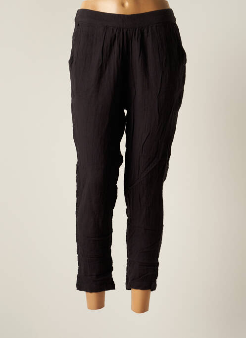 Pantalon 7/8 negru ICHI femeie