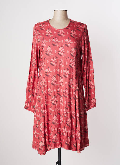 Rochie midi roz AGATHE & LOUISE femeie