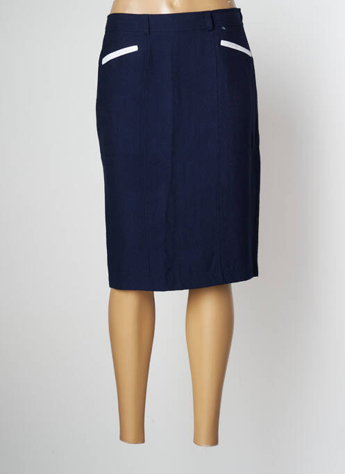 Fustă midi albastru JEAN DELFIN femeie