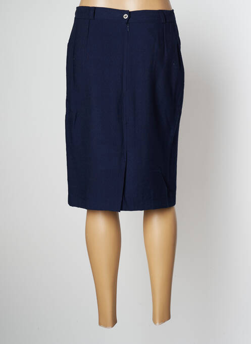 Fustă midi albastru JEAN DELFIN femeie