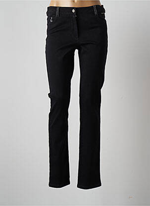 Pantalon slim mărime normală mărime normală negru AGATHE & LOUISE femeie