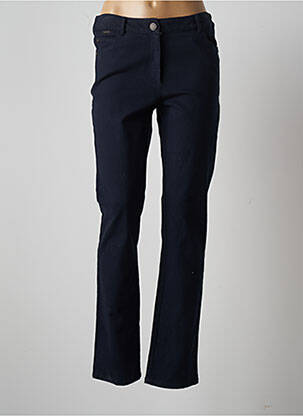 Pantalon slim albastru AGATHE & LOUISE femeie