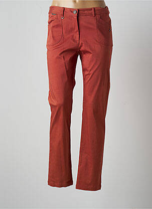 Pantalon slim portocaliu AGATHE & LOUISE femeie