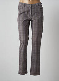 Pantalon slim mărime normală mărime normală gri AGATHE & LOUISE femme