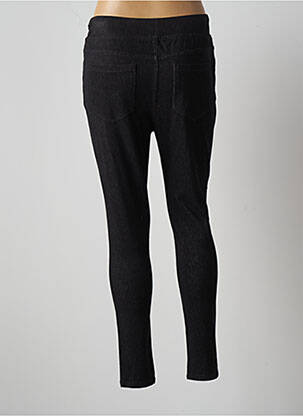 Jegging țesătură melanj mărime normală negru AGATHE & LOUISE femeie