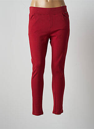 Jegging țesătură jersey mărime normală roșu AGATHE & LOUISE femeie