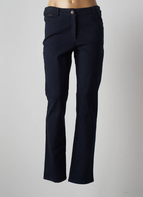 Pantalon slim albastru AGATHE & LOUISE femeie