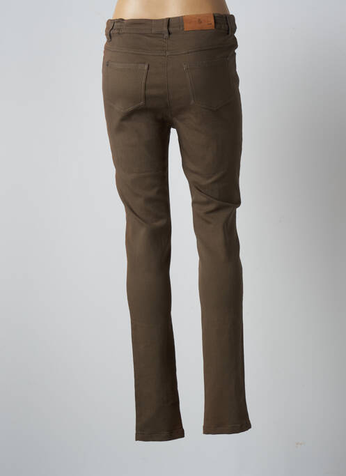 Pantalon slim verde AGATHE & LOUISE femeie