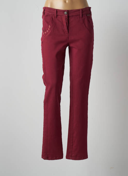 Pantalon slim roșu AGATHE & LOUISE femeie