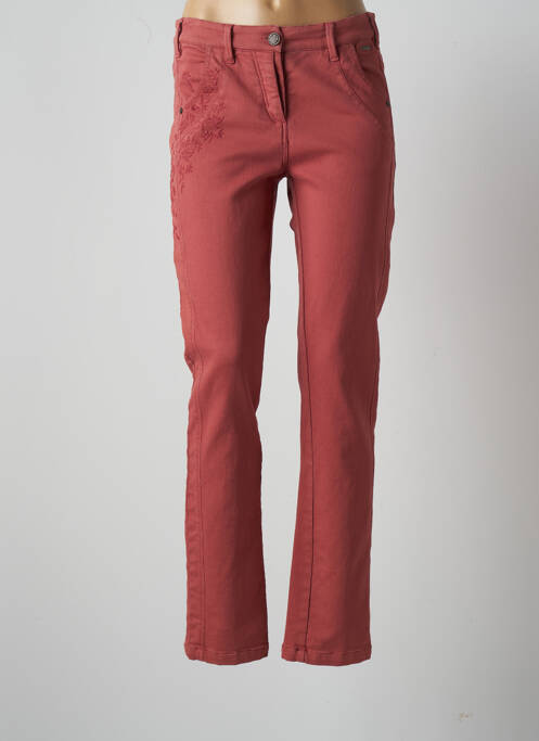 Pantalon slim roz AGATHE & LOUISE femeie