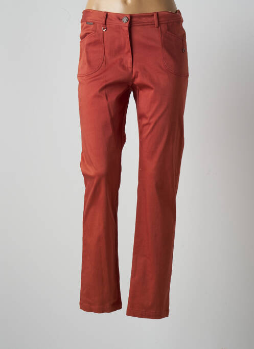 Pantalon slim portocaliu AGATHE & LOUISE femeie