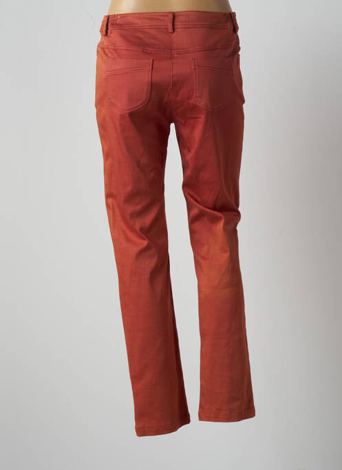 Pantalon slim portocaliu AGATHE & LOUISE femeie