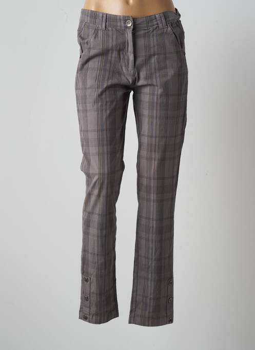 Pantalon slim gri AGATHE & LOUISE femeie