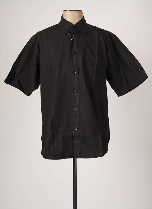 Cămașă cu mâneci scurte negru CLOUD'S bărbat