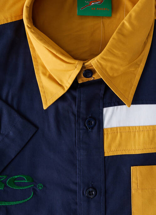Cămașă cu mâneci scurte galben SA RUGBY bărbat