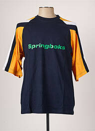 Tricou elasticitate mâneci scurte albastru SA RUGBY bărbat