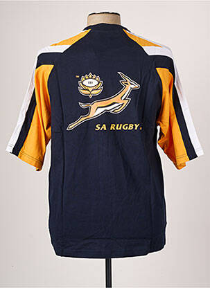 Tricou elasticitate mâneci scurte albastru SA RUGBY bărbat