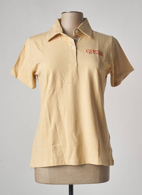 Polo bej COMPTOIR DU RUGBY femeie