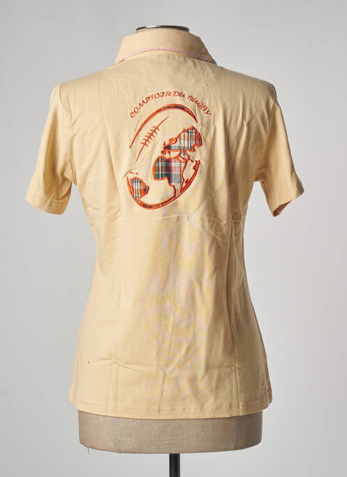 Polo bej COMPTOIR DU RUGBY femeie