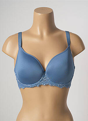 Sutien bretea multi poziție top sutien modelat albastru SIMONE PERELE femeie