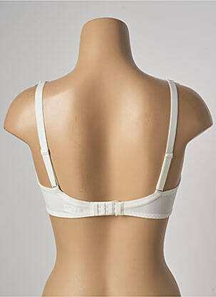 Sutien efect material satinat top sutien modelat alb SIMONE PERELE femeie