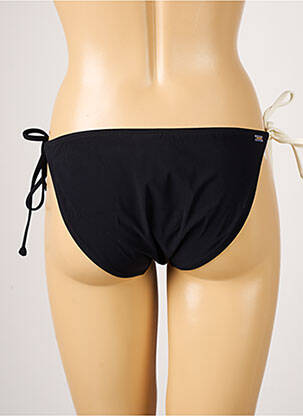 Chiloți de baie efect material satinat bikini negru BARTS femeie