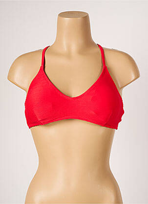 Sutien de costum de baie bretele elastice reglabile sutiene roșu BARTS femeie