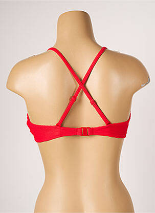 Sutien de costum de baie bretele elastice reglabile sutiene roșu BARTS femeie