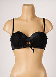 Sutien efect material satinat top sutien modelat negru SIMONE PERELE femeie