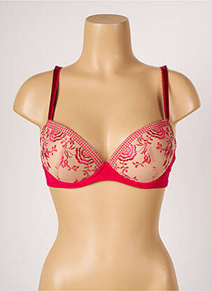 Sutien broderie top sutien modelat roz AUBADE femeie