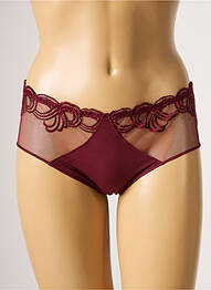 Shorty efect material satinat roșu SIMONE PERELE femme